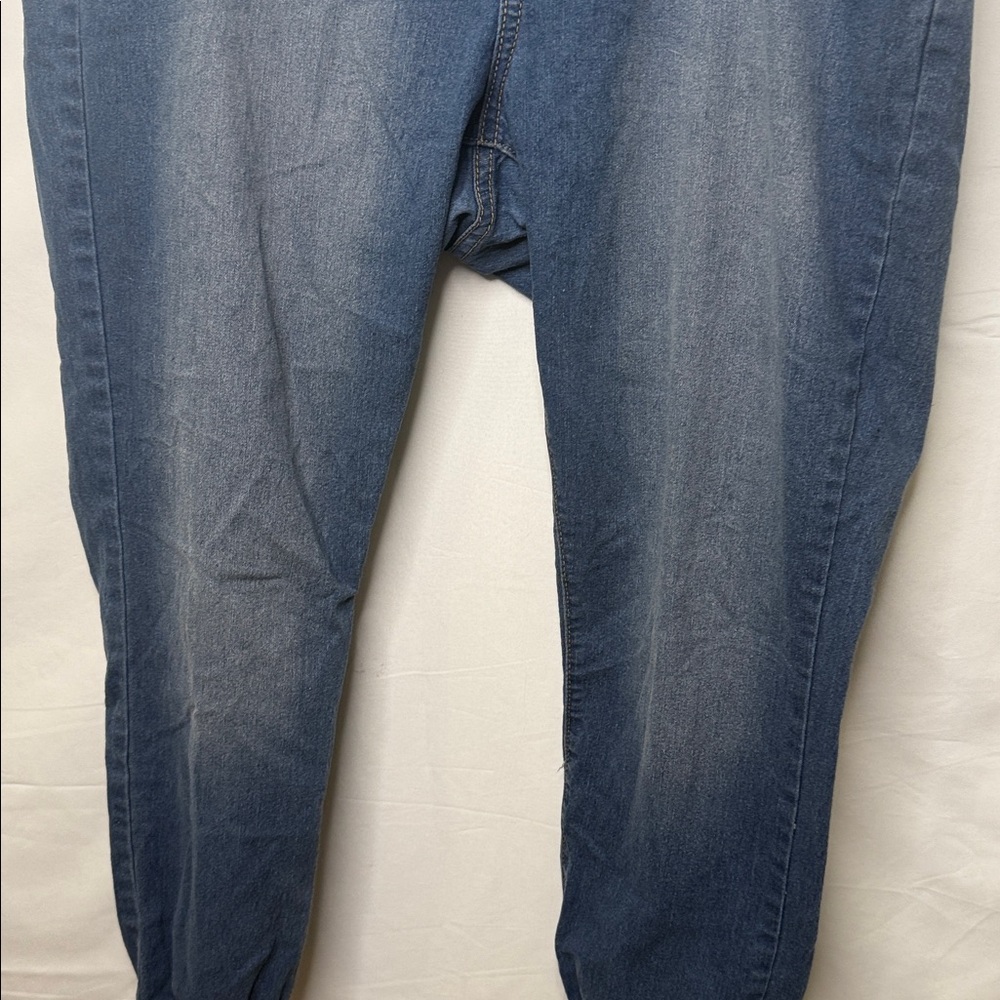Vintage Apple Bottoms jeans accent pockets cinched ankle jogger jeans sz 16 - Picture 3 of 8